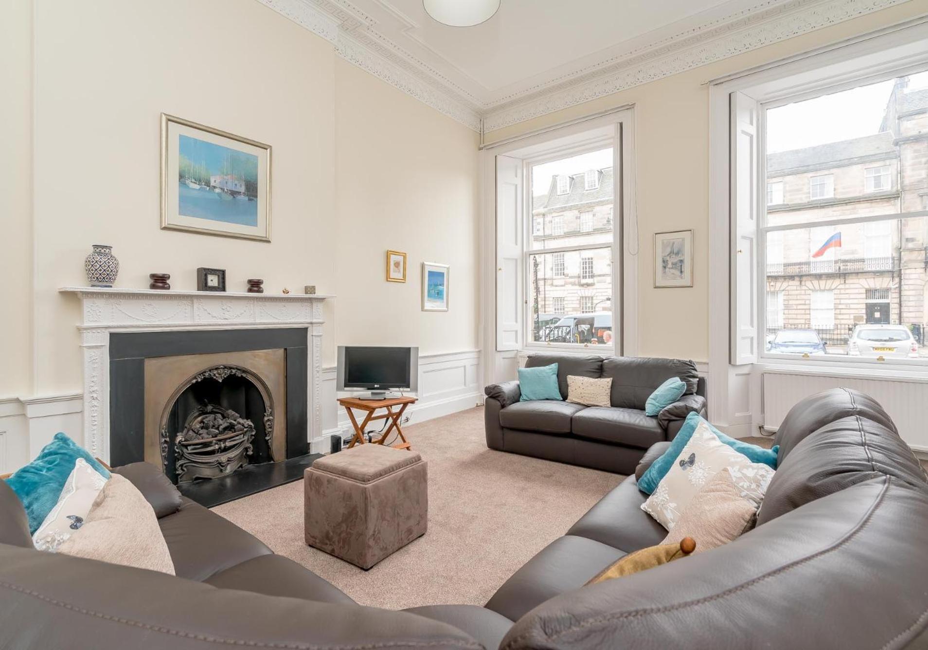 Melville Street Apartment เอดินบะระ ภายนอก รูปภาพ